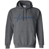 LGYC blue logo Pullover Hoodie