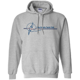 LGYC blue logo Pullover Hoodie